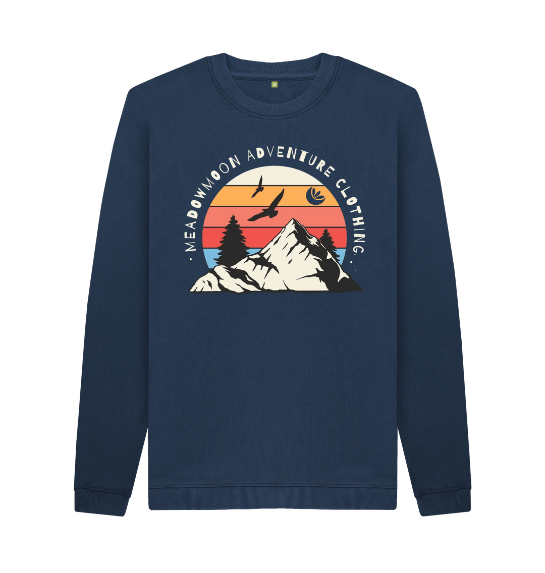 Navy Blue Men's Wilderness Adventure Sweater