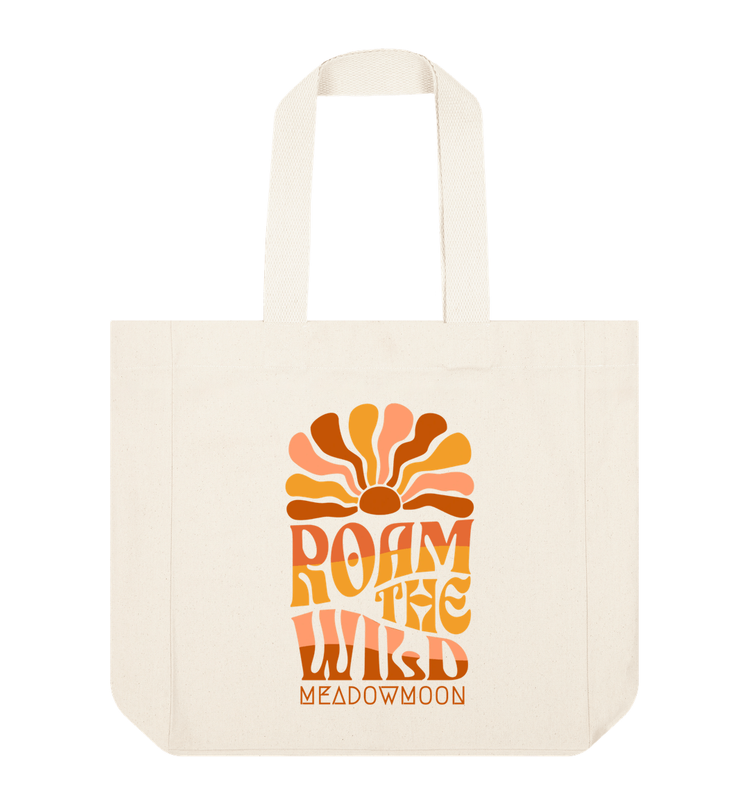 Natural Roam The Wild Shopper Tote