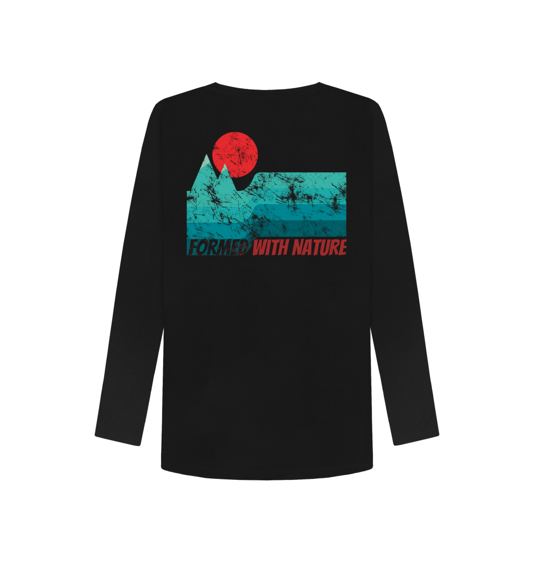 Women's Mountain Sunset L/S T-Shirt