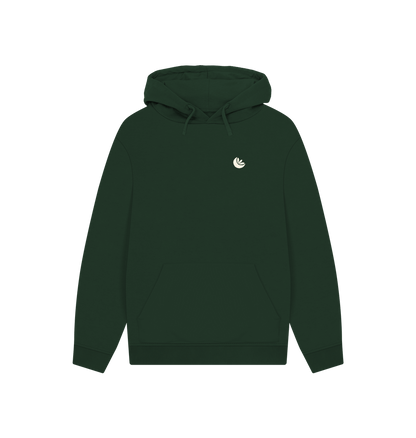 Evergreen Unisex Light Logo Kangaroo Pocket Hoodie