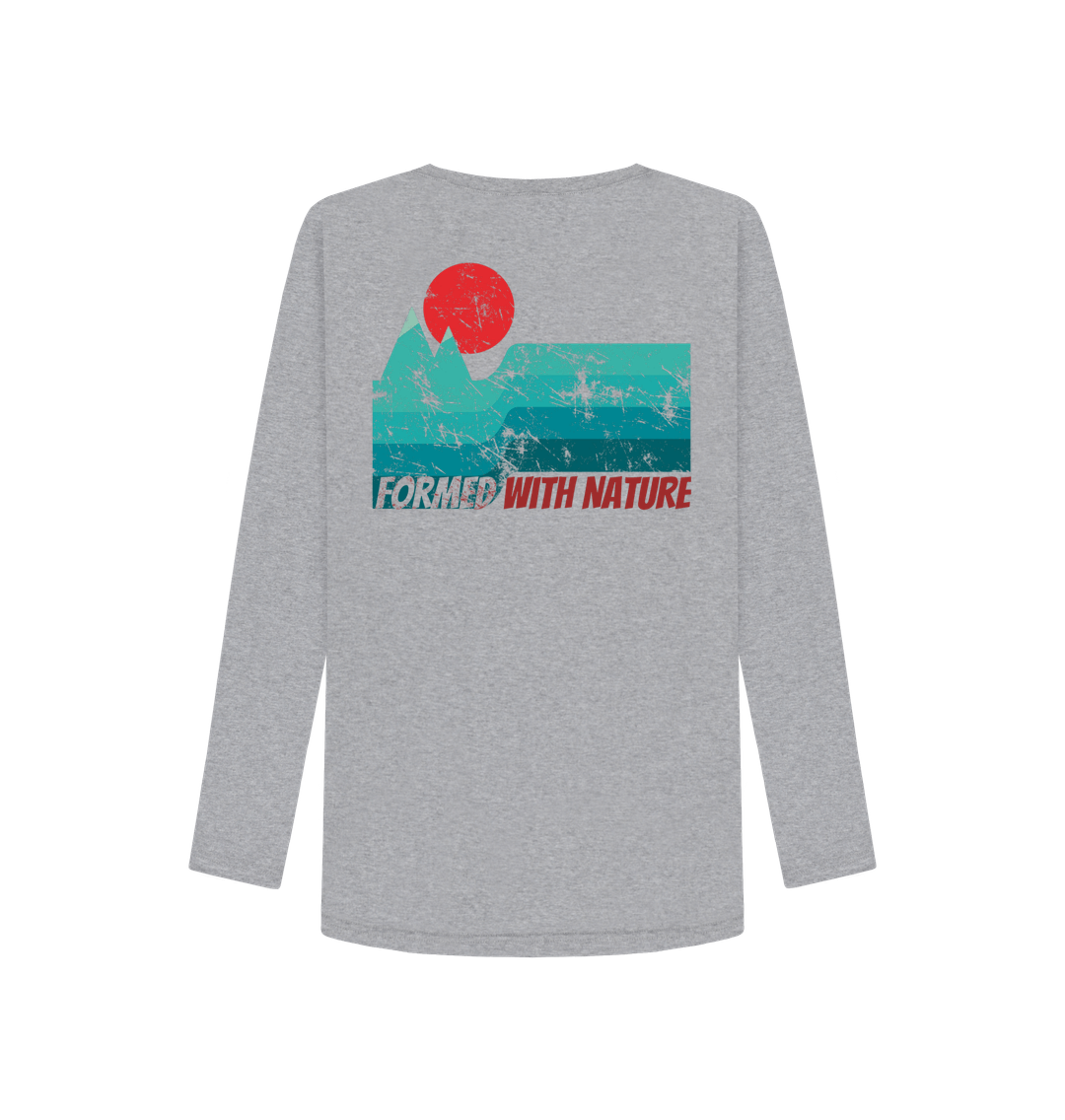 Women's Mountain Sunset L/S T-Shirt