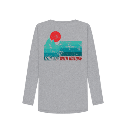 Women's Mountain Sunset L/S T-Shirt