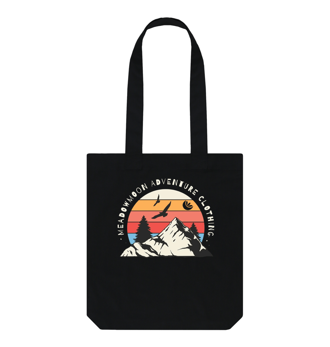 Black Wilderness Slim Tote