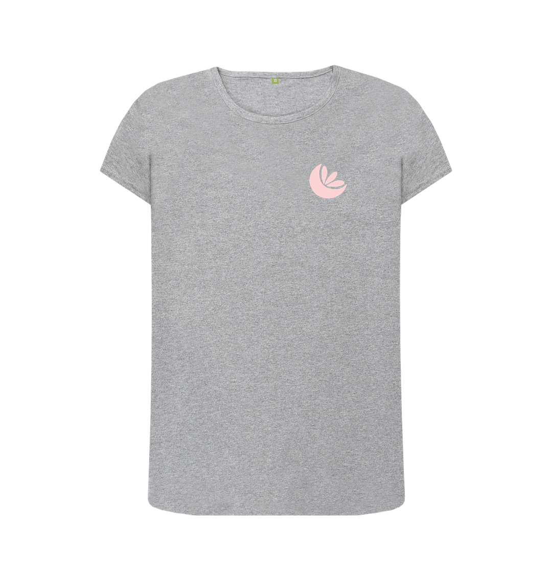 Athletic Grey Women's Sunrise Crew Neck T-Shirt