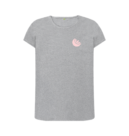 Athletic Grey Women's Sunrise Crew Neck T-Shirt