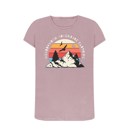 Mauve Women's Wilderness Adventure Crew Neck T-Shirt