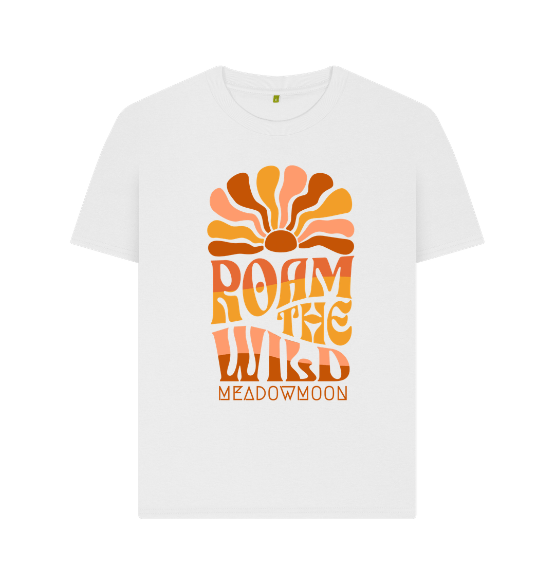 White Women's Roam The Wild T-Shirt