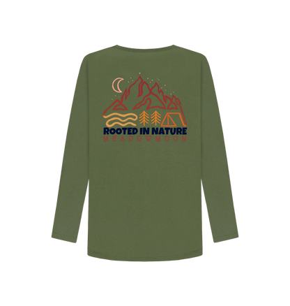 Women's Camping In Nature L/S T-Shirt