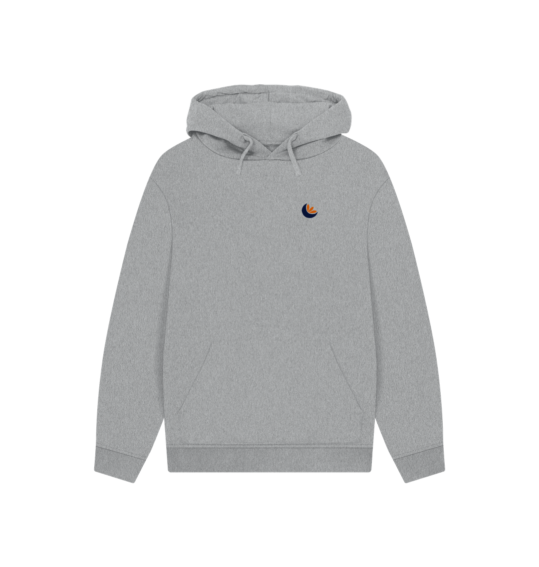 Athletic Grey Unisex Kangaroo Pocket Hoodie