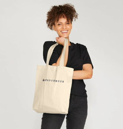 Slim Tote Bag - White/Natural