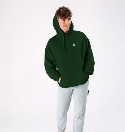 Unisex Light Logo Kangaroo Pocket Hoodie