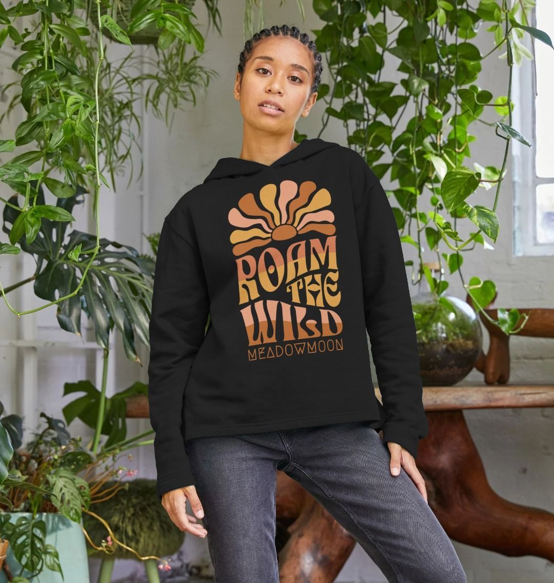 Women's Roam The Wild Relaxed Fit Hoodie