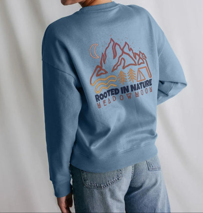 Women's Camping In Nature Oversized Sweater