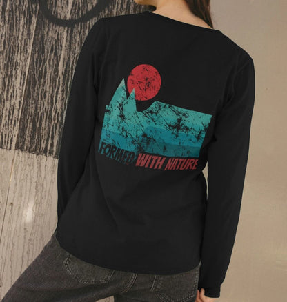 Women's Mountain Sunset L/S T-Shirt