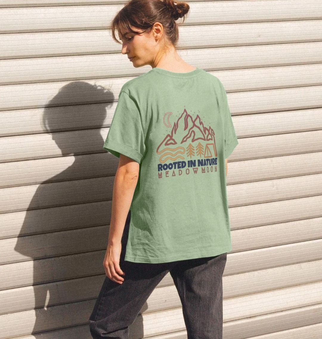 Women's Camping In Nature Relaxed Fit Tee